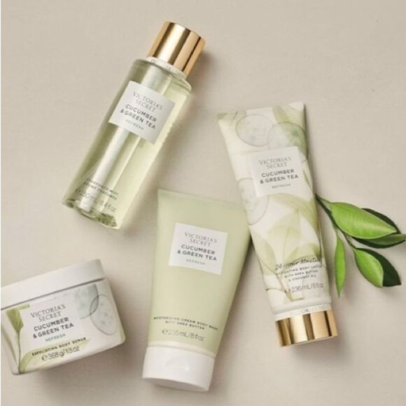 VICTORIA’S SECRET - NWT Cucumber & Green Tea Moisturizing Cream Body Wash. - Picture 8 of 12